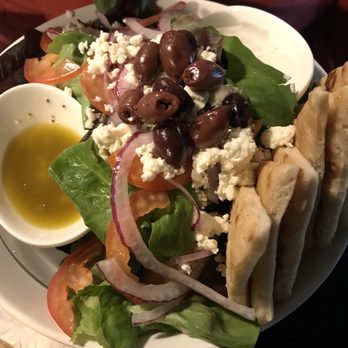 The Alibi Bar & Cafe - Greek Salad - Sports Bars Near Me - Homer, Alaska The Alibi Bar & Cafe - Greek Salad - Sports Bars Near Me - Homer, Alaska