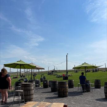 Other Half Brewing Company - a group of people sitting under umbrellas - Breweries Near Me - Bloomfield, New York Other Half Brewing Company - a group of people sitting under umbrellas - Breweries Near Me - Bloomfield, New York