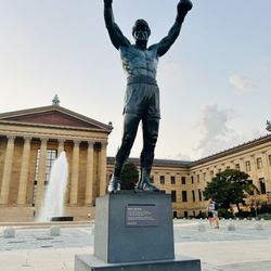 The Rocky Statue - The second Rocky statue.