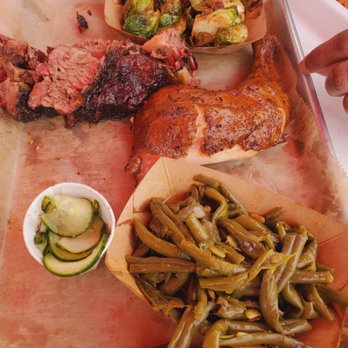 Trax BBQ - Quarter chicken & brisket greenbeans - Barbeque Near Me - McCordsville, Indiana Trax BBQ - Quarter chicken & brisket greenbeans - Barbeque Near Me - McCordsville, Indiana