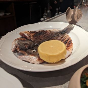 Angler - Grilled sea breem with Vermouth Butter - Seafood Near Me - San Francisco, California Angler - Grilled sea breem with Vermouth Butter - Seafood Near Me - San Francisco, California
