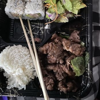 Koi Sushi - Bento box * Beef Teriyaki/Negihama roll - Sushi Bars Near Me - San Pablo, California