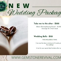 Gemstone Revival Day Spa - Wedding packages
