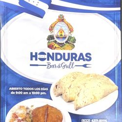 Honduras Bar & Grill - New menu