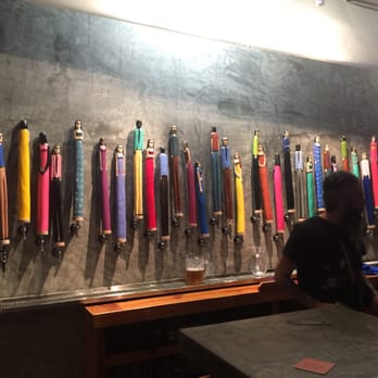 Axelrad - Surprise! 30 taps! Love the tap handles. - Beer Gardens Near Me - Houston, Texas