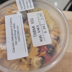 Ciaccia's Delicatessen and Eatery - Pasta salad