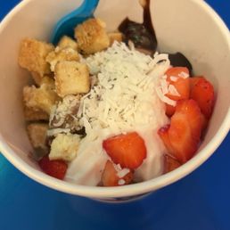 Cheesecake frozen yogurt