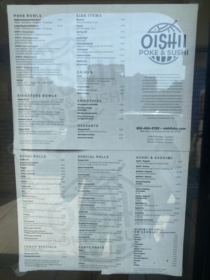 Menu photo 3 Oishii Poke And Sushi Corolla, NC