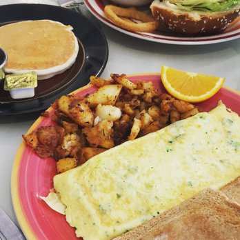 Leo's Place Diner - broccoli and cheese omelette, pancake and "Arto's Rock n Roll" sandwich. - Breakfast & Brunch Near Me - Waltham, Massachusetts Leo's Place Diner - broccoli and cheese omelette, pancake and "Arto's Rock n Roll" sandwich. - Breakfast & Brunch Near Me - Waltham, Massachusetts