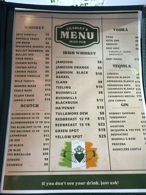 Menu photo 1 Coakley's Buford, GA Menu photo 1 Coakley's Buford, GA