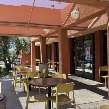 Mugs Coffee Roasters - Spacious Patio Seating - Coffee Roasteries Near Me - La Verne, California