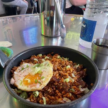 Noori Chicken/ Pocha - Kimchi fried rice with beef - Korean Near Me - Clawson, Michigan Noori Chicken/ Pocha - Kimchi fried rice with beef - Korean Near Me - Clawson, Michigan