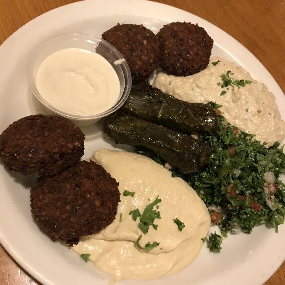 Aladdin's Eatery - Grandview - Veggie appy combo $13.25 - Middle Eastern Near Me - Columbus, Ohio