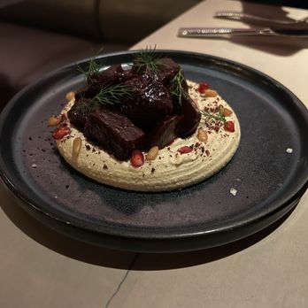 LÝRA - Hummus & Charred Beets - Greek Near Me - Chicago, Illinois LÝRA - Hummus & Charred Beets - Greek Near Me - Chicago, Illinois