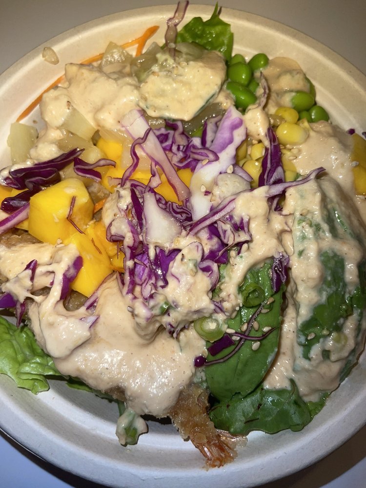 Food from Yum Sushi Burrito & Poke