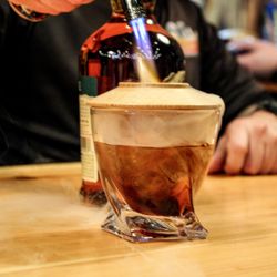 Border Brewery and Barbecue - Smoked Old Fashiond