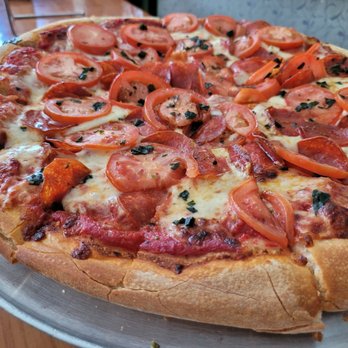 Old Town Pizza - Margarita pizza with pepperoni - Pizza Near Me - Monrovia, California Old Town Pizza - Margarita pizza with pepperoni - Pizza Near Me - Monrovia, California