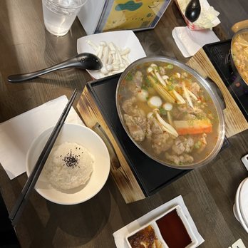 Solo Hot Pot - Original broth with angus beef - Asian Fusion Near Me - Diamond Bar, California Solo Hot Pot - Original broth with angus beef - Asian Fusion Near Me - Diamond Bar, California