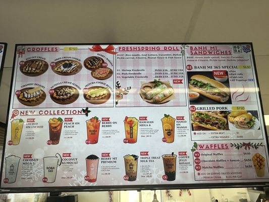 Menu photo 1 Boba 365 Tyler, TX