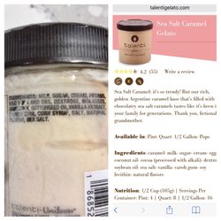 . As you can see on their website it says they use "all natural" ingredients in their ice cream. The actual product indicates otherwise.