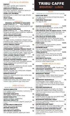 Menu photo 1 Tribu Caffe Chicago, IL Menu photo 1 Tribu Caffe Chicago, IL