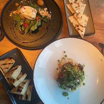 El Five - Moroccan Lamb Sausage with pita bread (gluten free option available) - Tapas/Small Plates Near Me - Denver, Colorado
