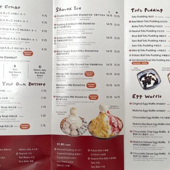 Meet Fresh - Menu - Desserts Near Me - Monterey Park, California Meet Fresh - Menu - Desserts Near Me - Monterey Park, California