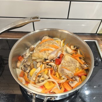 JAX Cooking Studio - Chicken cacciatore cooking - Cooking Classes Near Me - Jacksonville, Florida