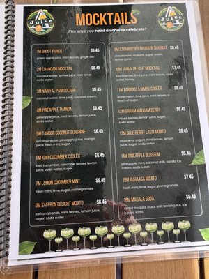 Menu photo 1 Juice Mocktail Bar St. Cloud, FL Menu photo 1 Juice Mocktail Bar St. Cloud, FL