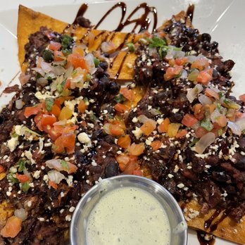 Rouj Creole - Boar nacho appetizer - Cajun/Creole Near Me - Baton Rouge, Louisiana Rouj Creole - Boar nacho appetizer - Cajun/Creole Near Me - Baton Rouge, Louisiana