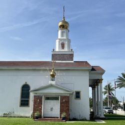 St. Matrona Russian Orthodox Cathedral - Northern entrance