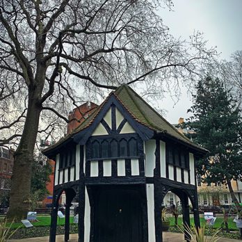Soho Square - London, England: Soho Square, circa 1660's. One of the historic wooden buildings on site. - Parks Near Me - London, XGL Soho Square - London, England: Soho Square, circa 1660's. One of the historic wooden buildings on site. - Parks Near Me - London, XGL