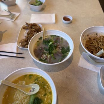 Mayan Bar & Noodle - Golden soup chicken noodles, clear broth beef rice noodles, popcorn chicken and Dandan Noodles - Szechuan Near Me - Monrovia, California Mayan Bar & Noodle - Golden soup chicken noodles, clear broth beef rice noodles, popcorn chicken and Dandan Noodles - Szechuan Near Me - Monrovia, California