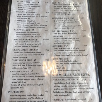 XO Bistro - Menu - Vietnamese Near Me - Edmonton, Alberta