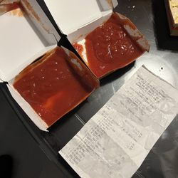 McDonald's - This is how they gave me ketchup.
