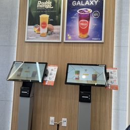 Order at the kiosk Order at the kiosk