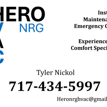 Hero NRG Hvac - Heating & Air Conditioning/HVAC Near Me - York, Pennsylvania Hero NRG Hvac - Heating & Air Conditioning/HVAC Near Me - York, Pennsylvania