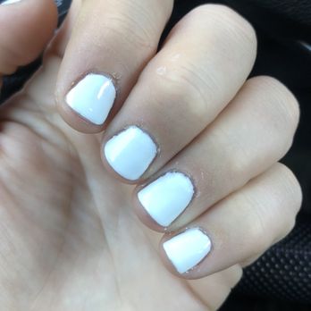 Nails On Cass St - After she "fixed" them - Nail Salons Near Me - Monterey, California