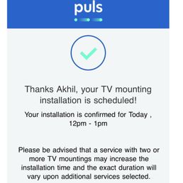 Confirmation email with no show service!