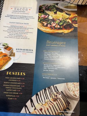 Menu photo 2 Plaza Mexico Lakeland, FL Menu photo 2 Plaza Mexico Lakeland, FL