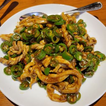 Tasty House - Tripe with duo peppers - Szechuan Near Me - Bellevue, Washington Tasty House - Tripe with duo peppers - Szechuan Near Me - Bellevue, Washington