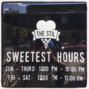 The STIL - Current hours of service - Ice Cream & Frozen Yogurt Near Me - Boise, Idaho