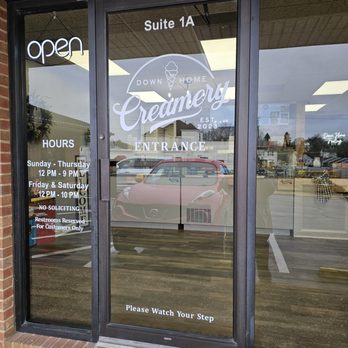 Down Home Creamery - The entrance to the Creamery. - Ice Cream & Frozen Yogurt Near Me - Vinton, Virginia