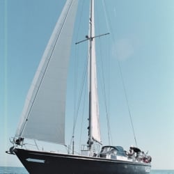 Segeln mit der Gotland Iv, Warnemünde