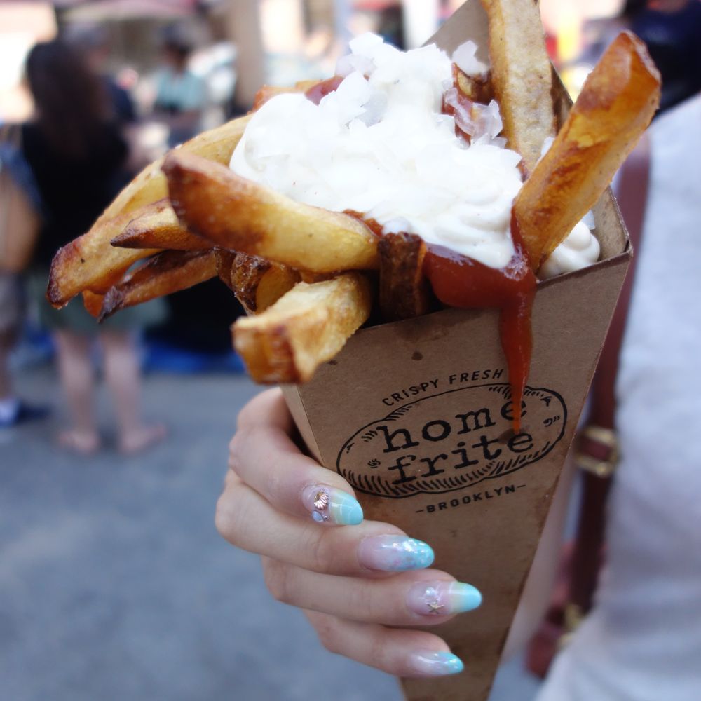 Home Frite - Dutch home frite...so good, but so bad! - Food Stands Near Me - Brooklyn, New York Home Frite - Dutch home frite...so good, but so bad! - Food Stands Near Me - Brooklyn, New York