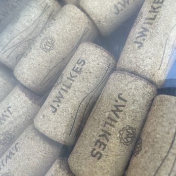 J. Wilkes Wines - Corks in the table! Cute! - Wineries Near Me - Santa Barbara, California J. Wilkes Wines - Corks in the table! Cute! - Wineries Near Me - Santa Barbara, California