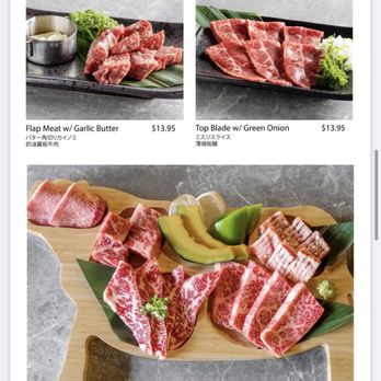 Ishoni Yakiniku - Dinner menu - Barbeque Near Me - Seattle, Washington