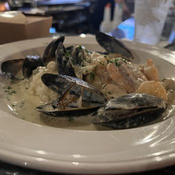 Luccas American Kitchen - Seafood risotto - good however very rich - Seafood Near Me - Leominster, Massachusetts