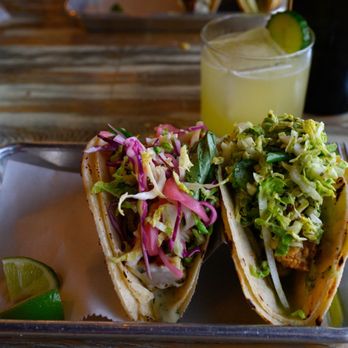 Casa Pearl - Fish tacos and fried oyster tacos. Both were great but I preferred the oyster. - Seafood Near Me - Williamsburg, Virginia Casa Pearl - Fish tacos and fried oyster tacos. Both were great but I preferred the oyster. - Seafood Near Me - Williamsburg, Virginia