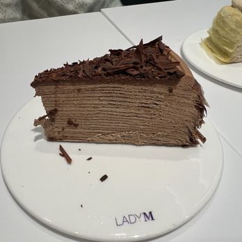 Lady M Cake Boutique - Amadei chocolate Mille crepe - Desserts Near Me - Los Angeles, California